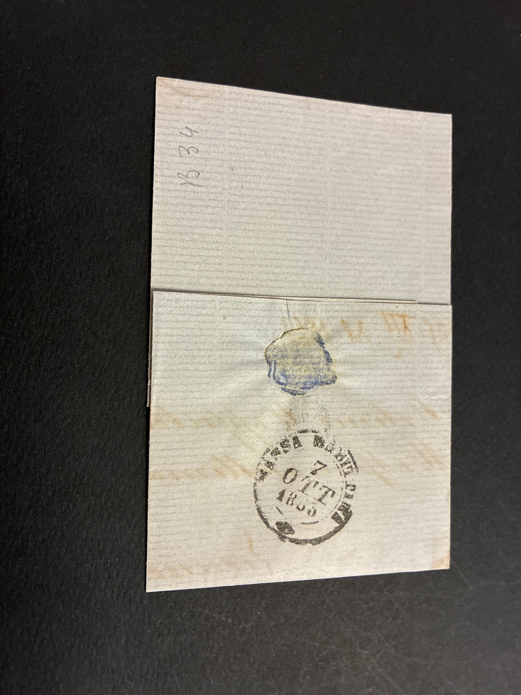 Lettera del Regno d'Italia (1863) con 15 c. del secondo tipo ex coll. Curzio Batini, da Livorno a Massa Marittimak