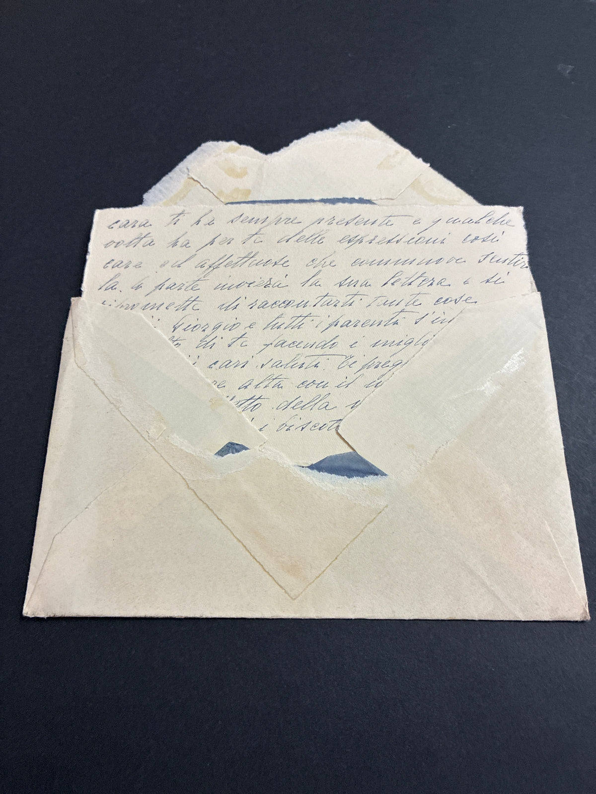 Lettera storica del 5 giugno 1946 (Periodo del "Re di Maggio") da Ancona Ferrovia a Sondalo