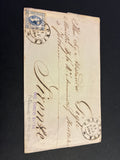Lettera Storica 1863 da Follonica a Firenze Francobollo 15c Vittorio Emanuele II