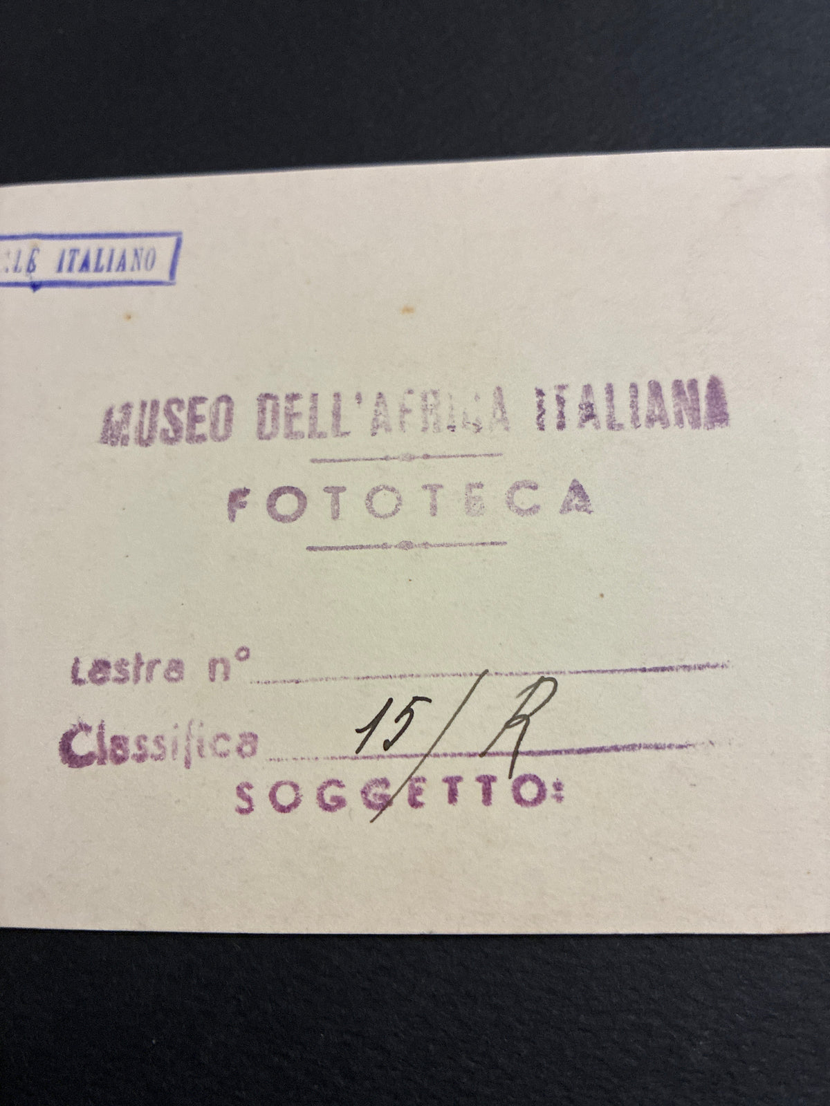 Foto Epoca Libia Tarhuna Panorama Del Territorio Studio Giorgini Timbro Fototeca Museo Africa Italiana