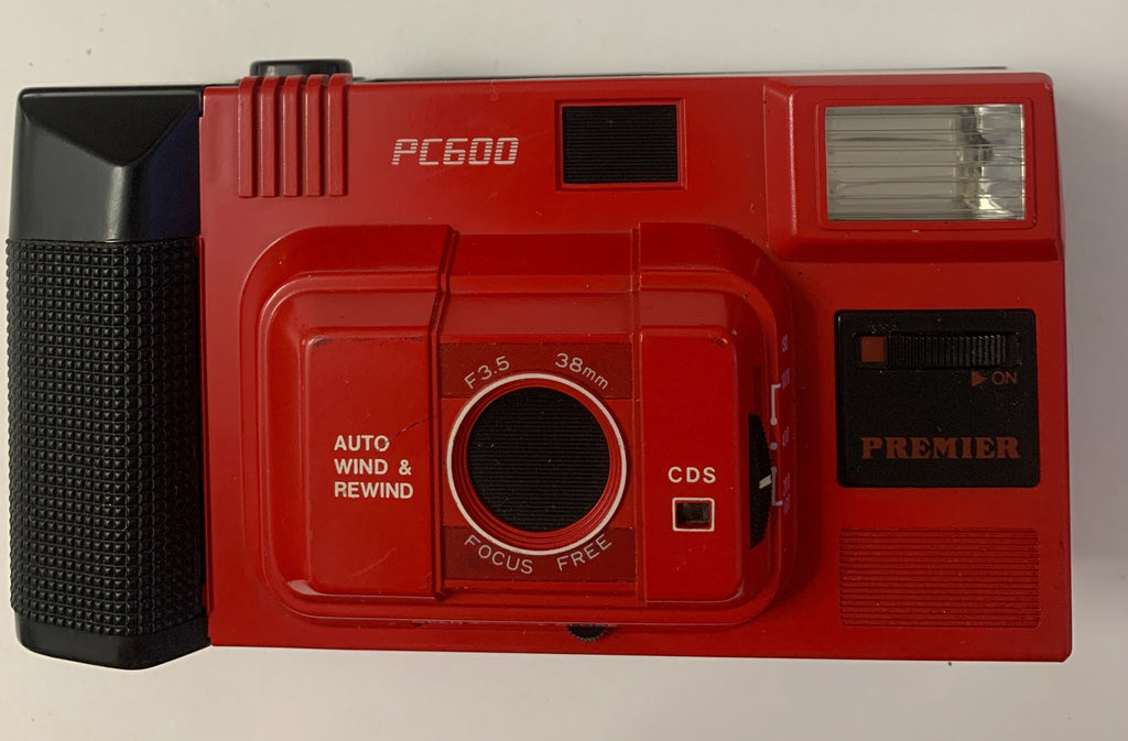 Fotocamera Analogica 35mm Premier PC600 - Rossa Vintage Compact Film Camera