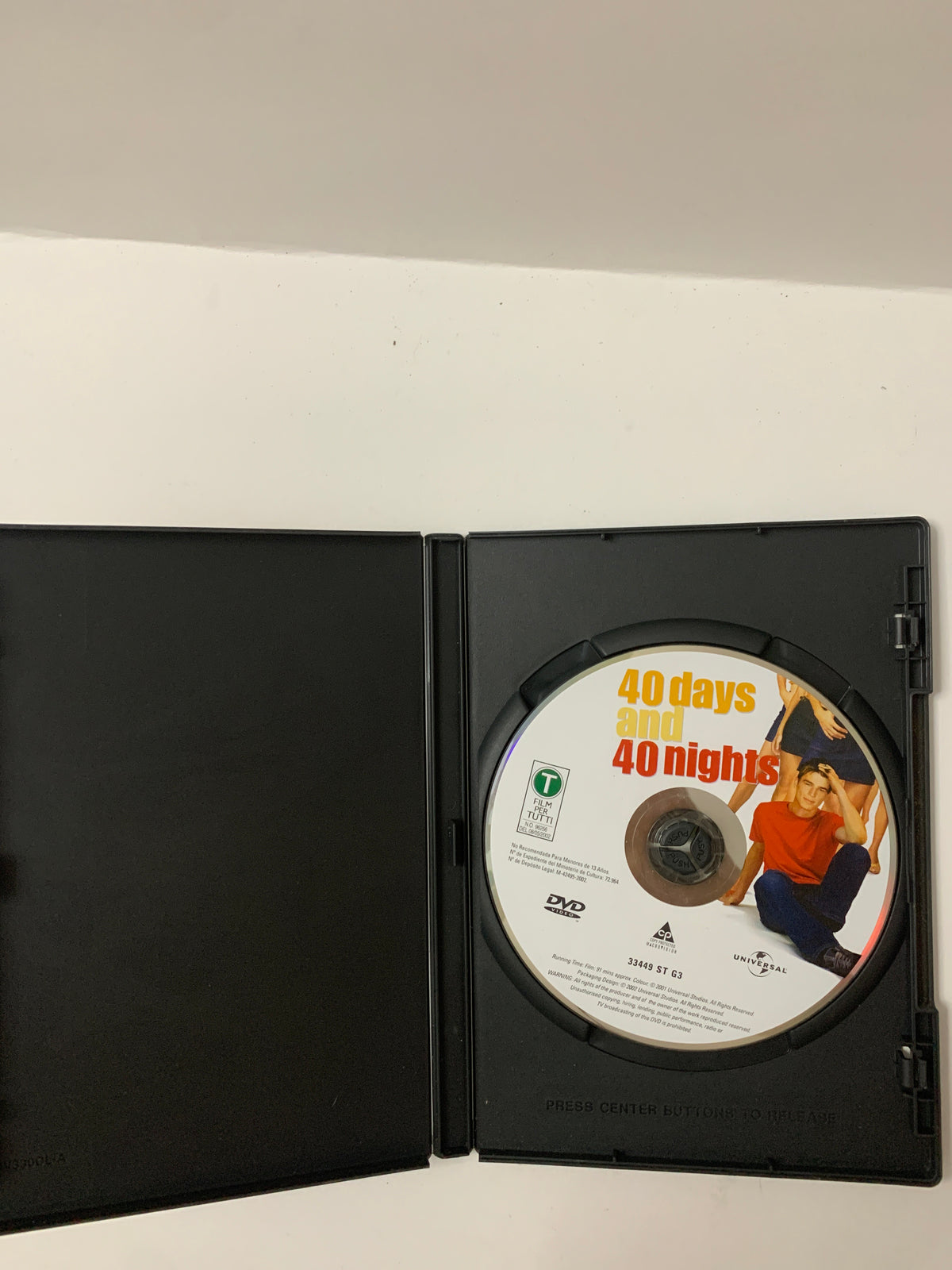 Lotto 2 DVD Commedia - 40 Giorni & 40 Notti e Commediasexi