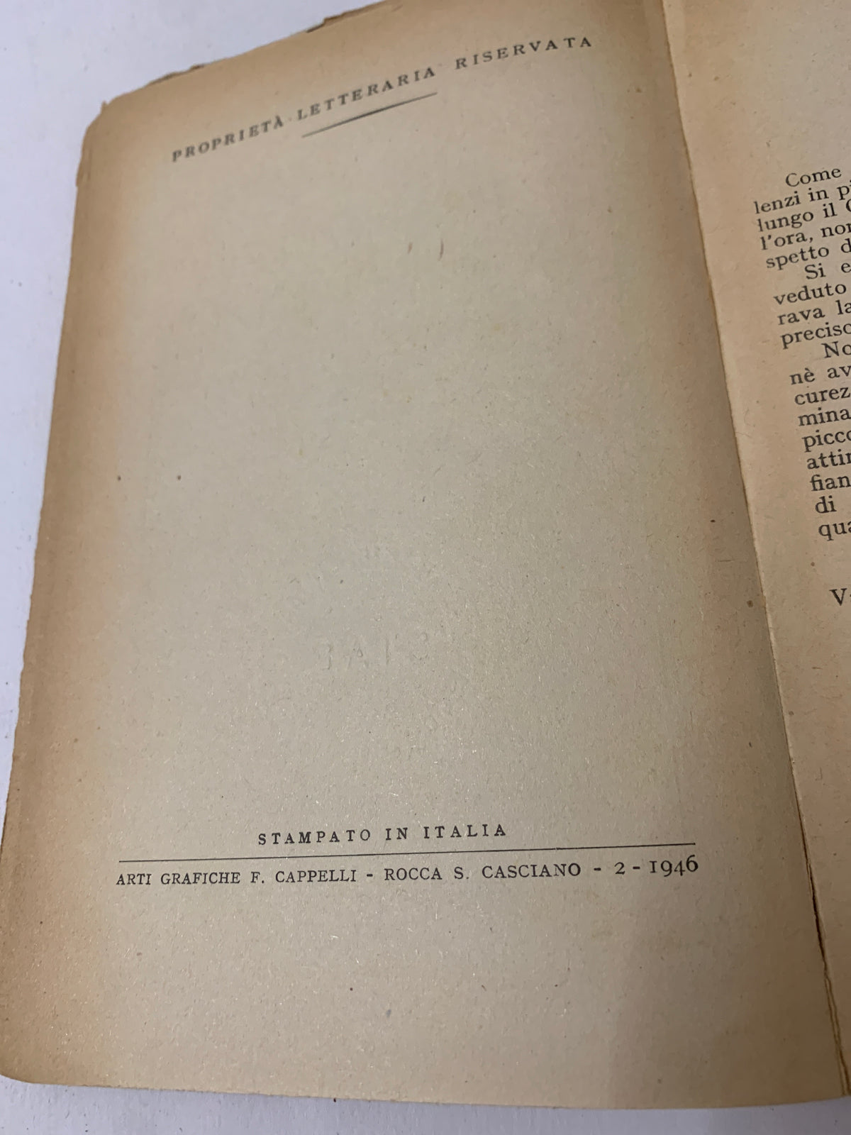 Flavia Steno - La Notte di S. Lorenzo (Cappelli Editore, 1946)