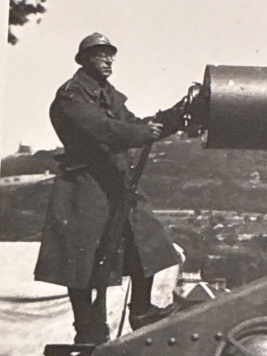 Cannone pesante da 149/35 Modello 1901 del Regio Esercito in batteria