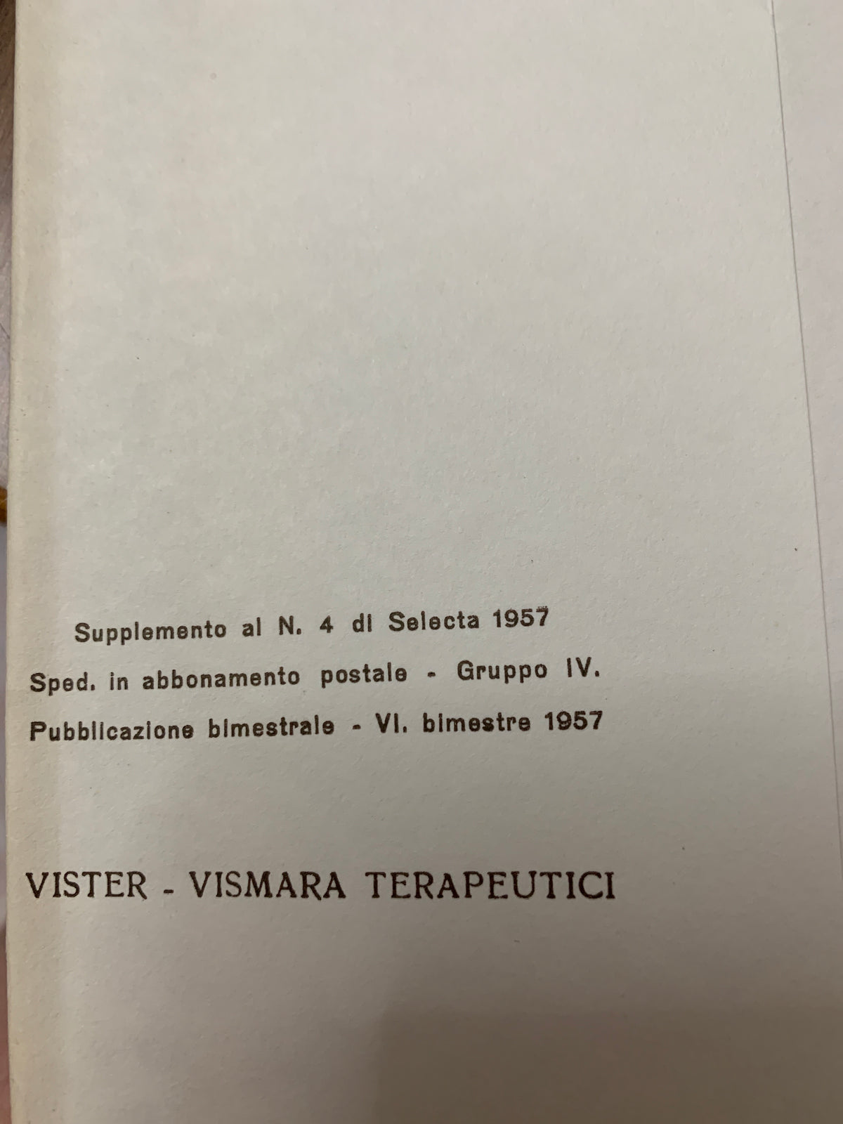 Lotto 3 volumi "Galleria di medici strani" - A cura di Antonio Miotto (Vister / Vismara Terapeutici, anni '50)