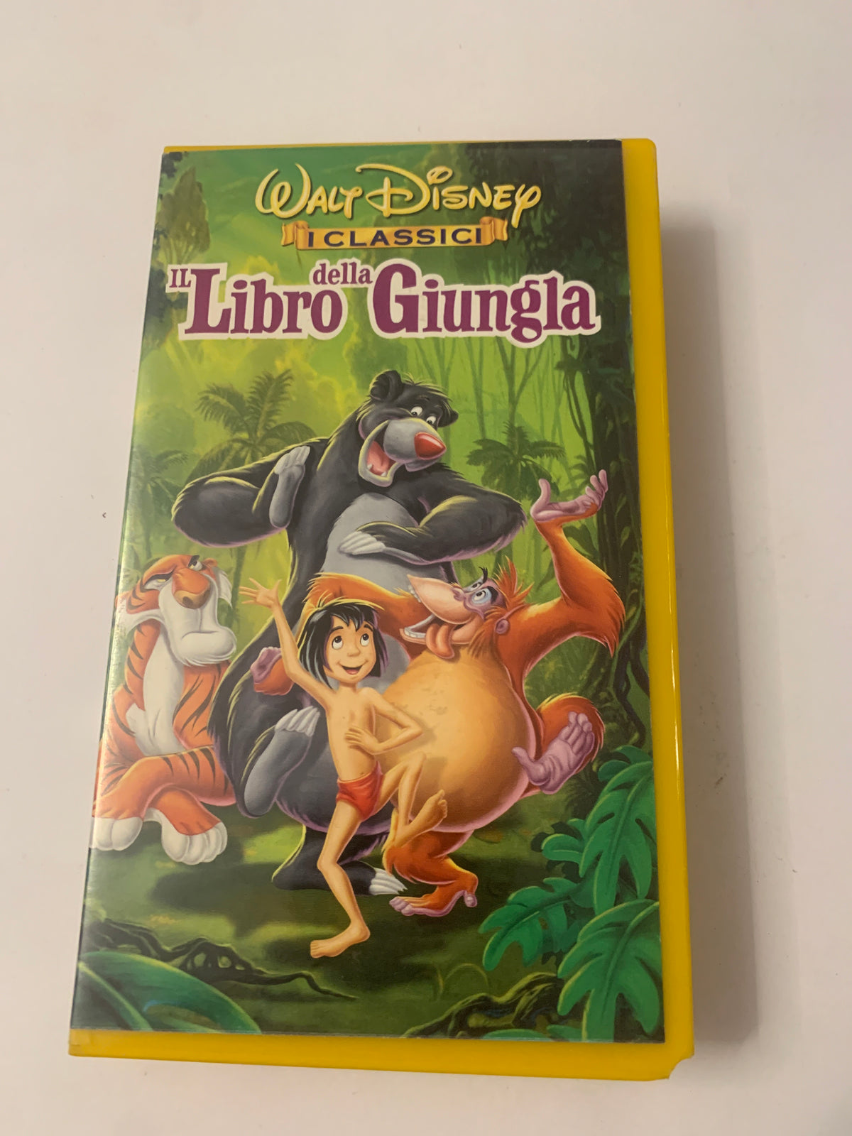 Lotto 2 VHS Walt Disney - Bambi e Il Libro della Giungla