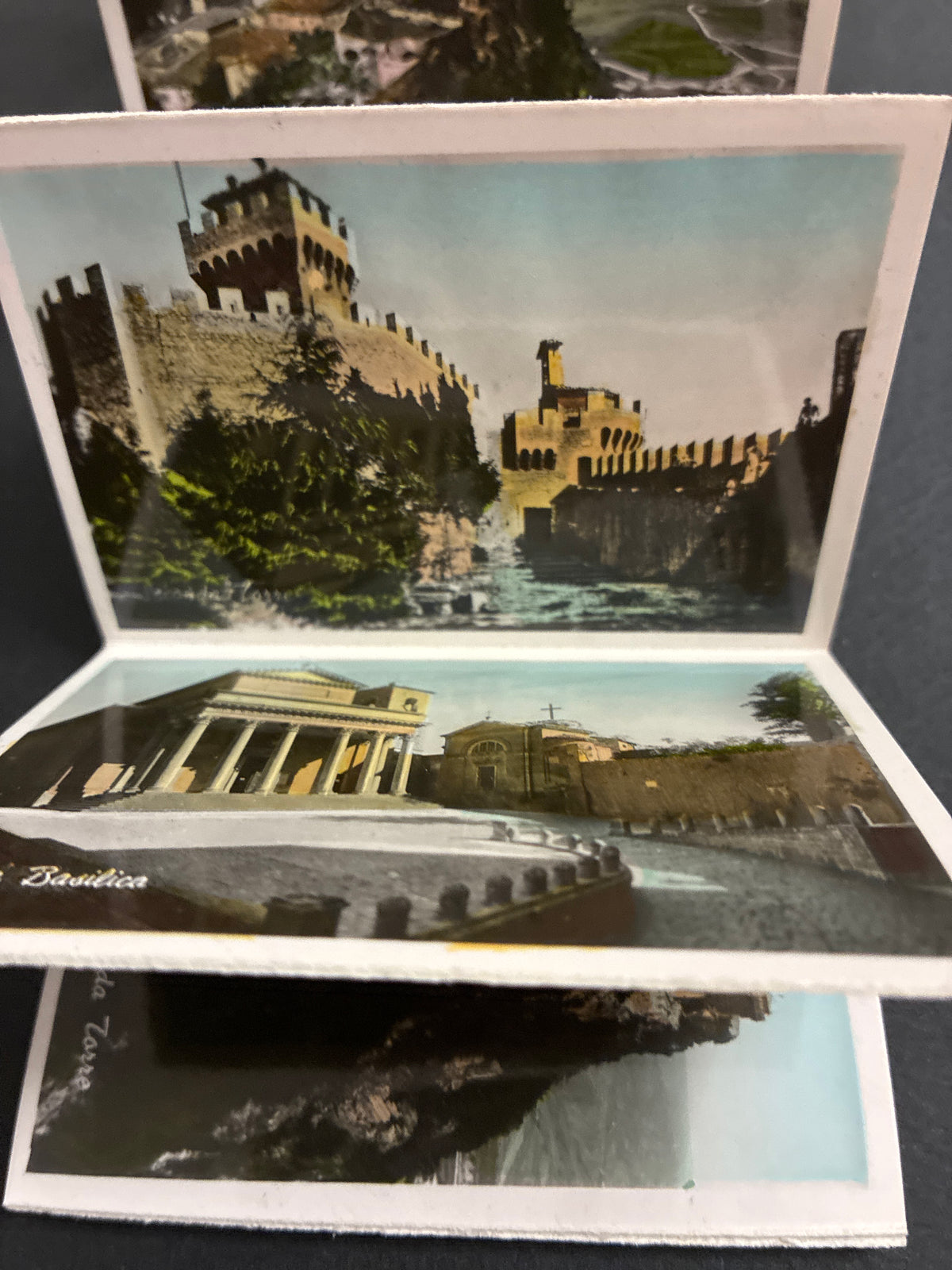 Libretto souvenir cartoline vintage "Ricordo di S. Marino - Colore" (Anni '50/'60)
