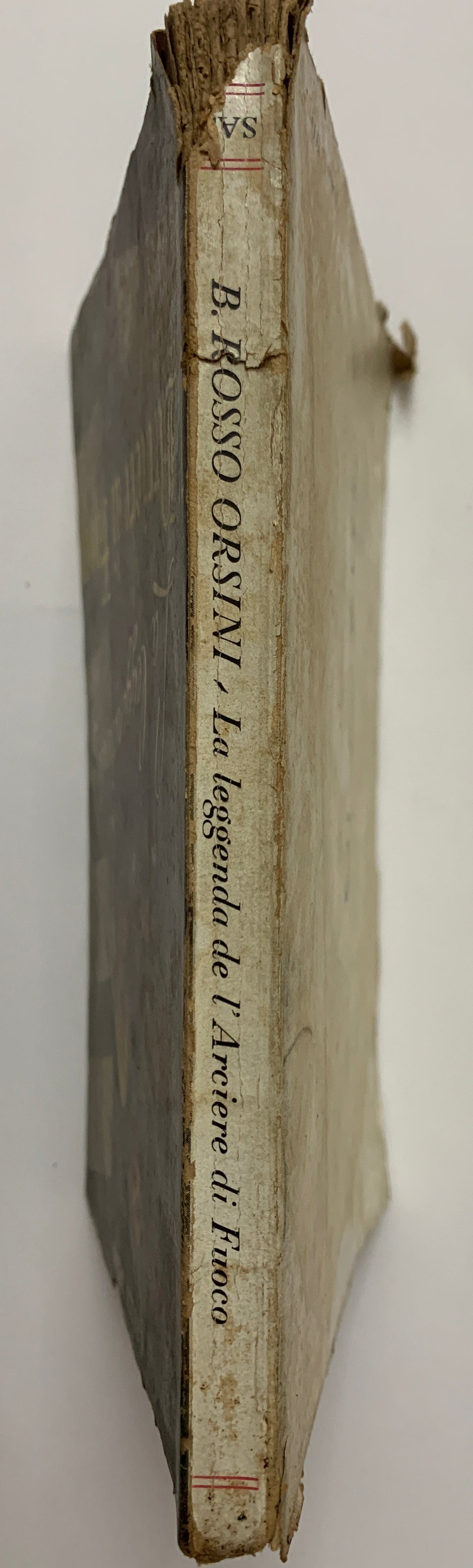 Libro "La leggenda de l'Arciere di Fuoco" - B. Rosso Orsini (1951, Edizioni Paoline)