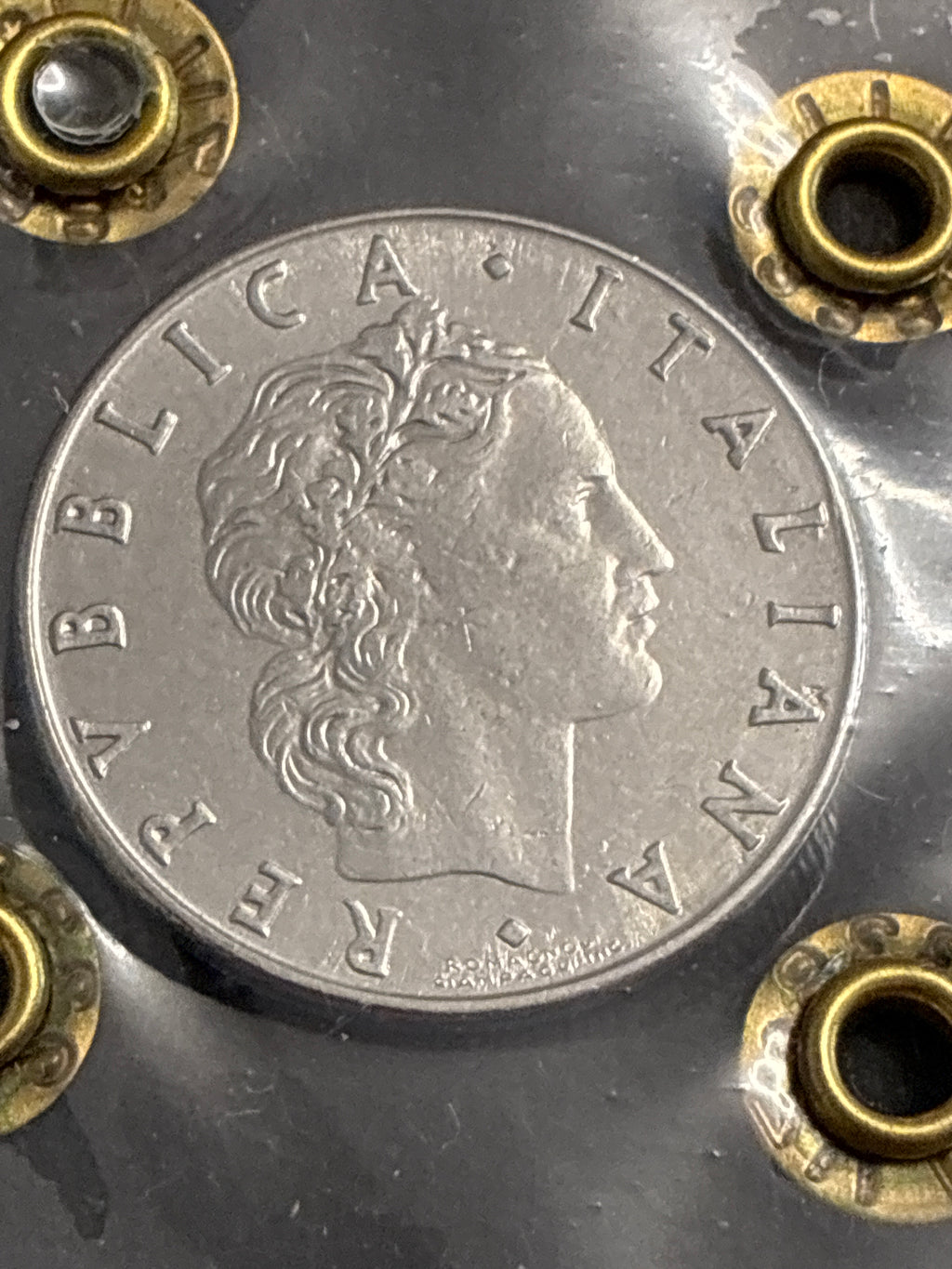50 Lire 1978 Vulcano - Manca l'Orecchio - Periziata BB Zilli - Rif 143