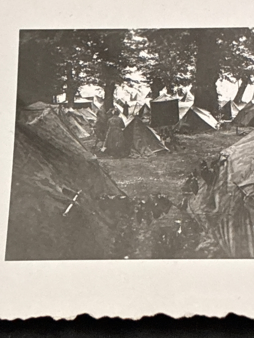 Accampamento militare tedesco della Wehrmacht nella Seconda Guerra Mondiale