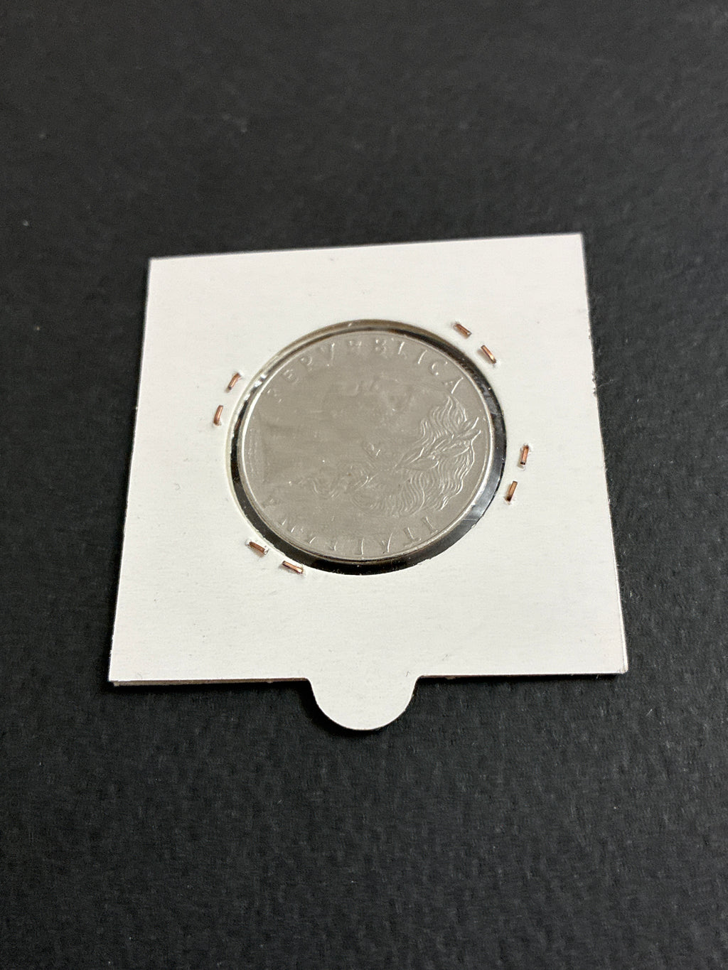 100 Lire 1978 Minerva Repubblica Italiana - Errore di conio Asse Ruotato di 90°