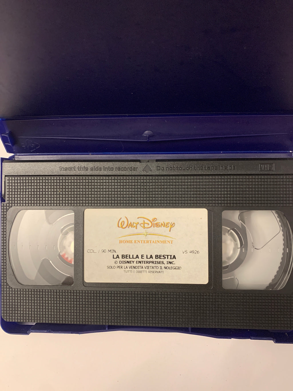 VHS "La Bella e la Bestia - Edizione Speciale" (Walt Disney - I Classici)
