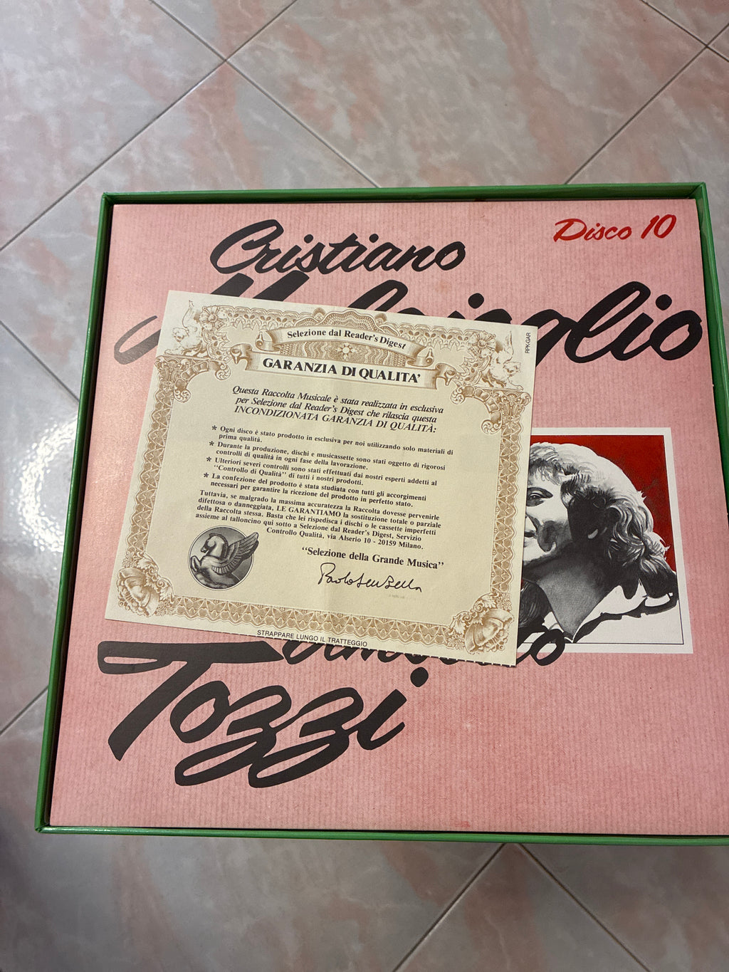 Various – Le Più Belle Canzoni Dei Cantautori (Selezione Dal Reader's Digest – RDIS 116)