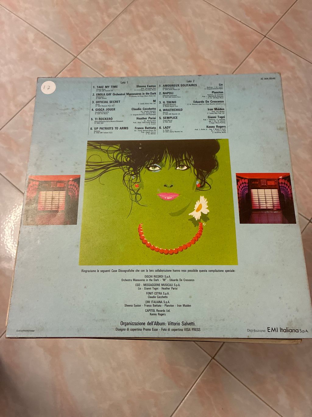 Artisti Vari – "Juke Box Parade" (Edizione originale in vinile LP, 1981 – Etichetta EMI