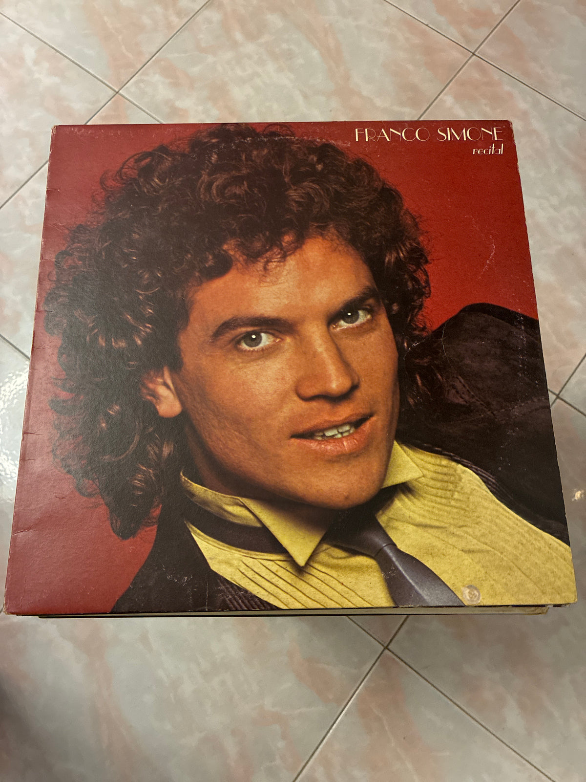 Franco Simone – "Recital" (Edizione originale in vinile LP, 1981 – Autoproduzione/Etichetta Franco Simone / Distribuzione WEA
