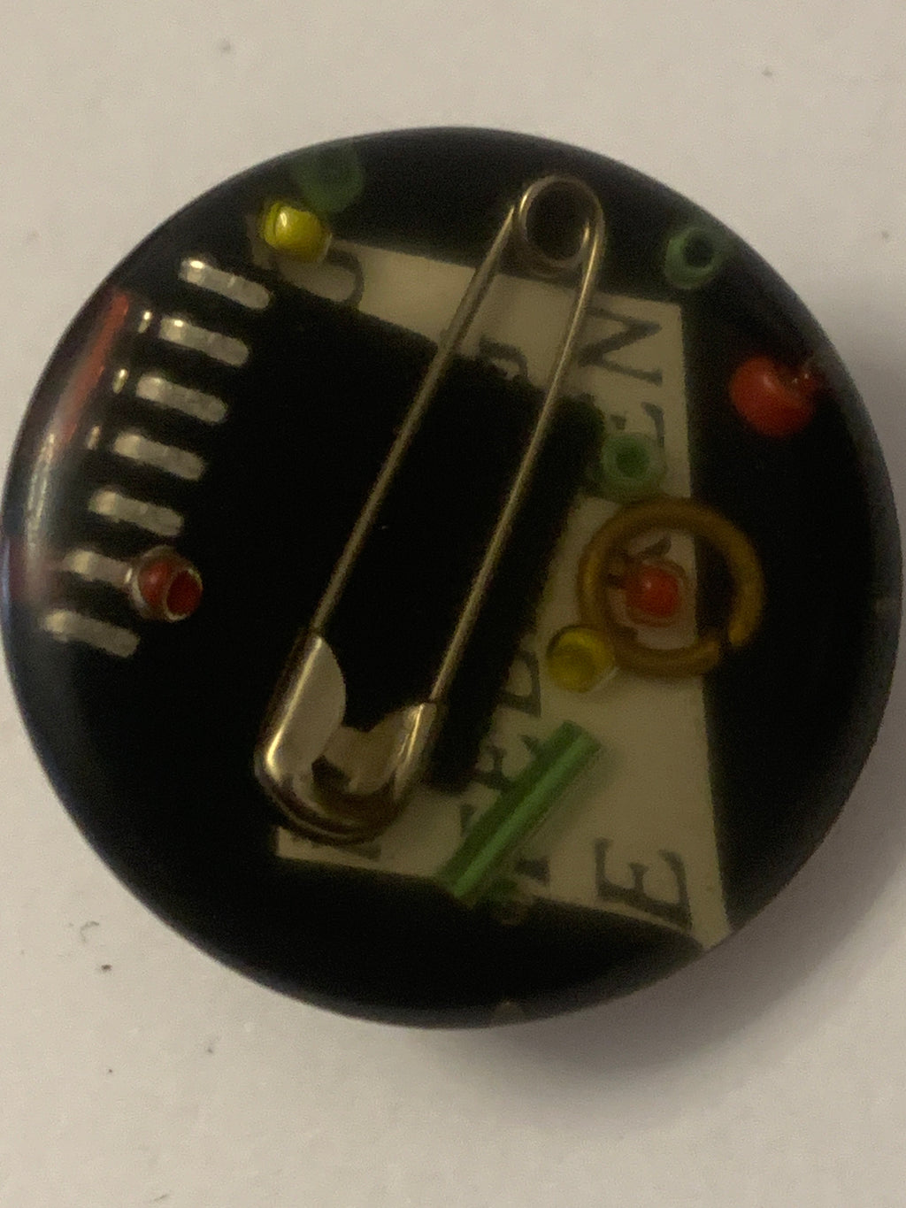 Lotto 6 Spille Vintage Anni '80 in Resina e Metallo