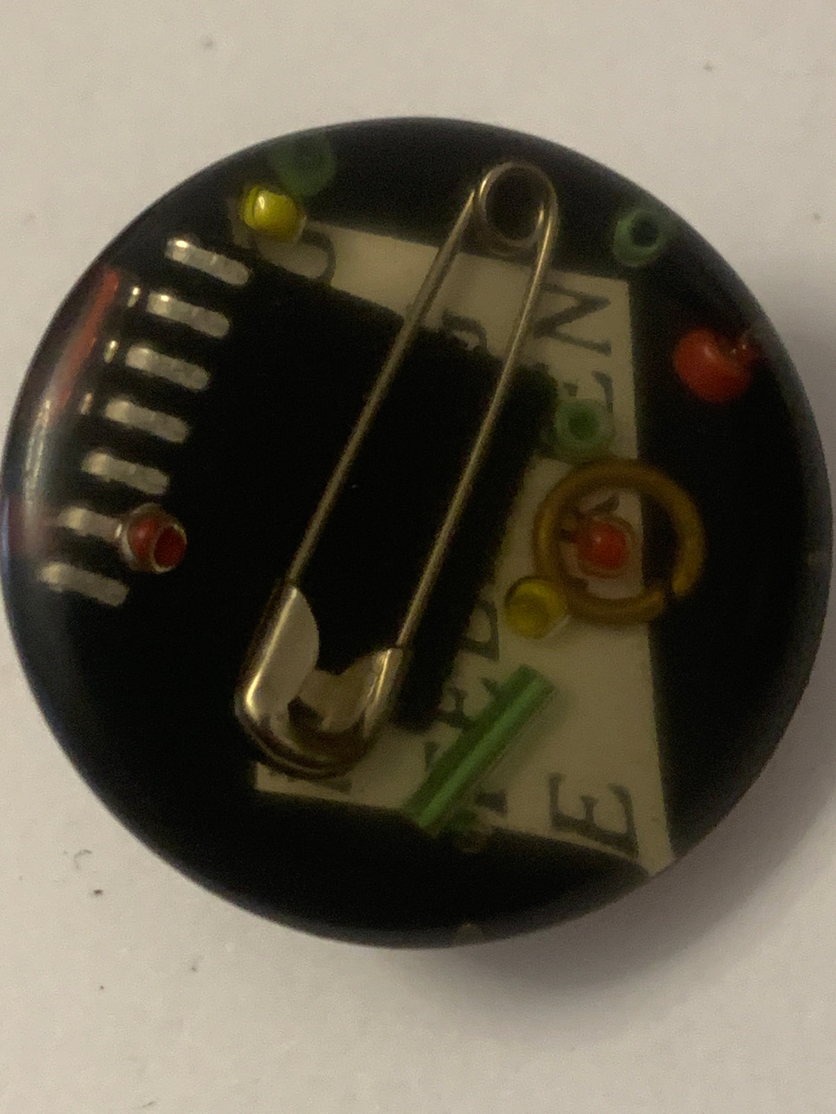 Lotto 6 Spille Vintage Anni '80 in Resina e Metallo