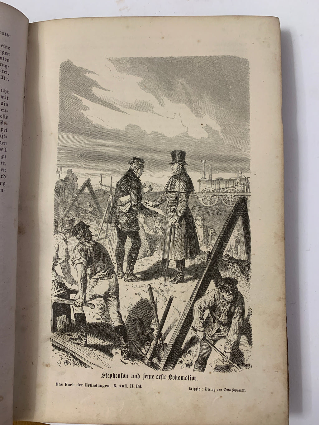 Das Buch der Erfindungen Gewerbe und Industrien Vol 2 Otto Spamer 1870s