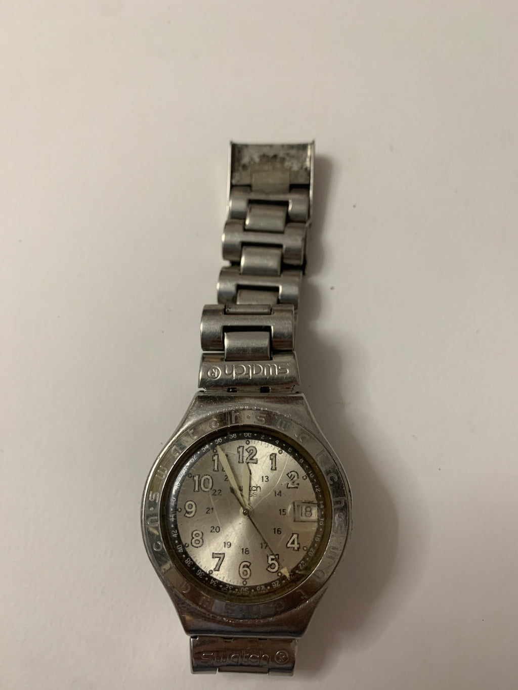 Orologio Swatch Irony in Acciaio Vintage con Bracciale Originale
