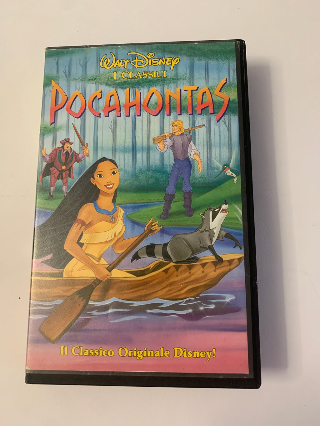Lotto 4 VHS Classici Walt Disney - Il Gobbo di Notre Dame II, Pocahontas, Red e Toby, Biancaneve