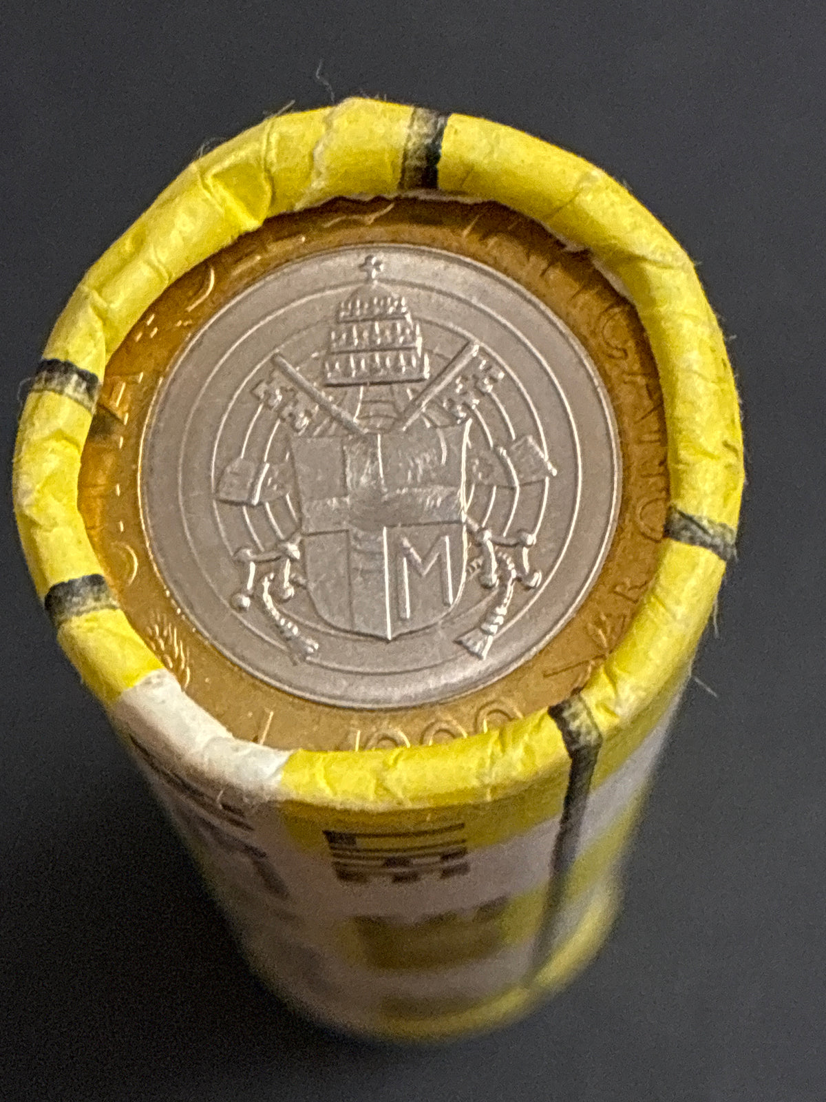 Rotolino 1000 Lire Vaticano 1998 Anno XX - 50 Pezzi Fior di Conio (FDC) Originale