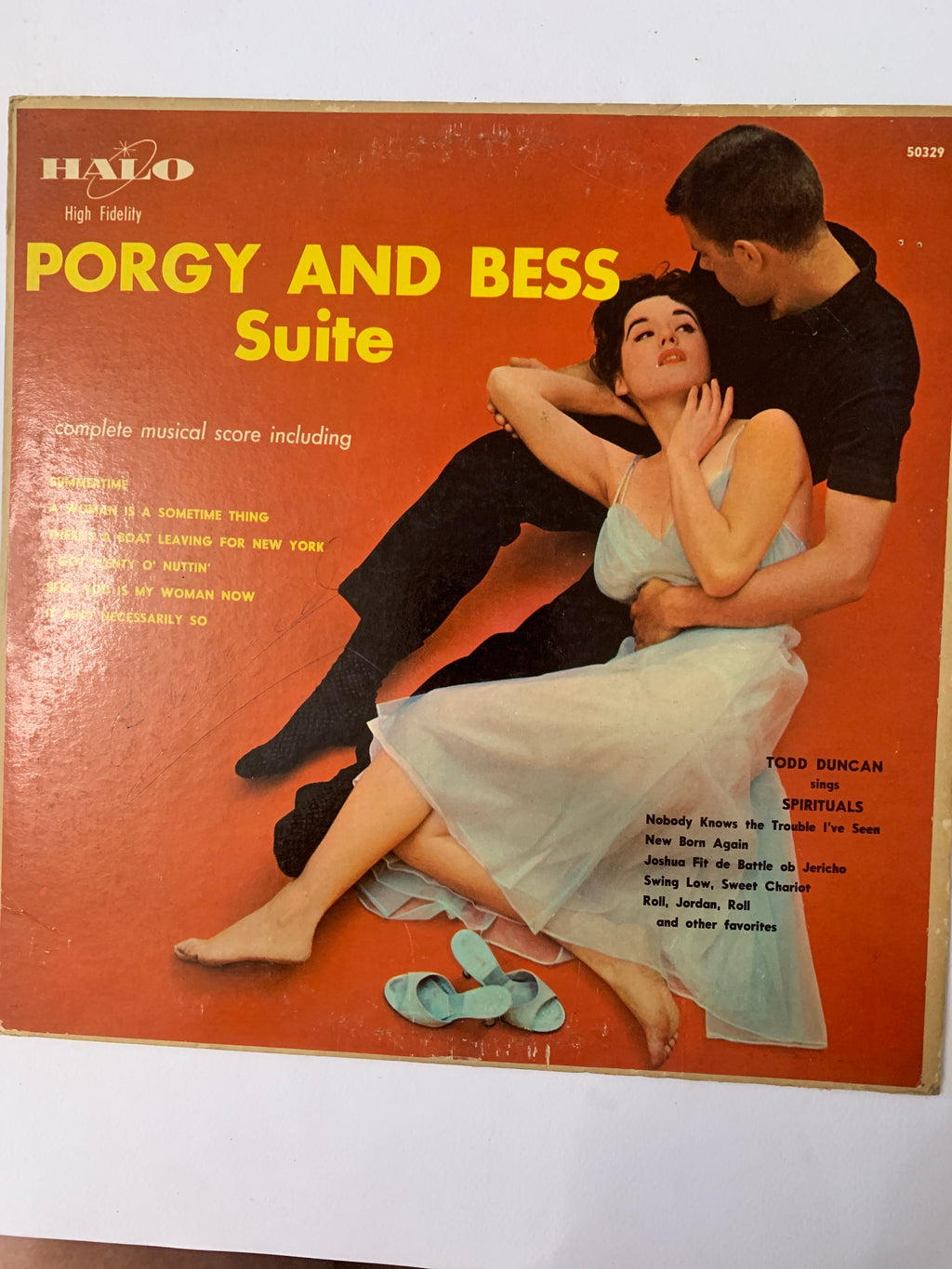 Vinile LP 12" Porgy And Bess Suite - Todd Duncan (HALO High Fidelity 50329, 1957)