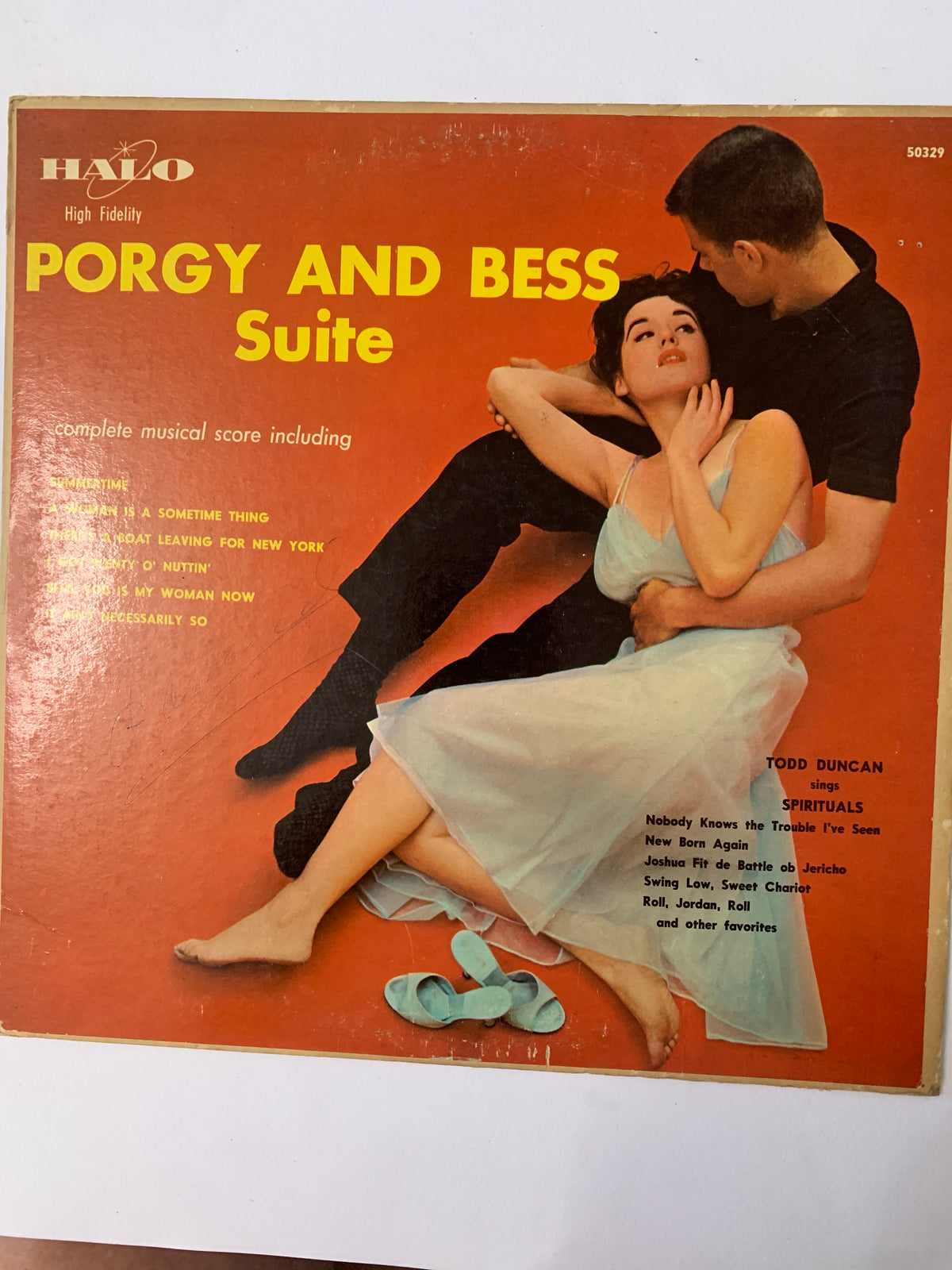 Vinile LP 12" Porgy And Bess Suite - Todd Duncan (HALO High Fidelity 50329, 1957)