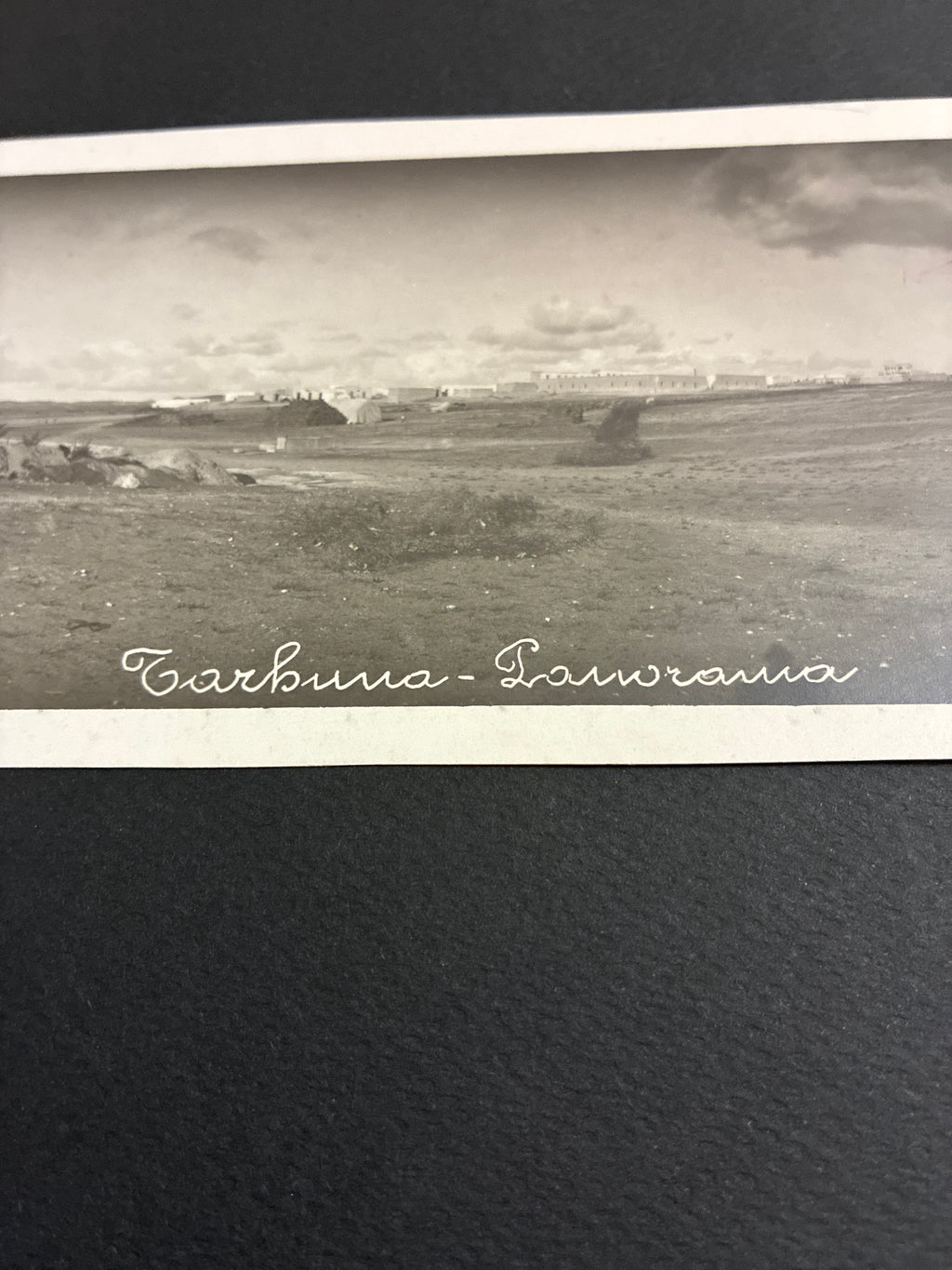 Foto Epoca Libia Tarhuna Panorama Del Territorio Studio Giorgini Timbro Fototeca Museo Africa Italiana