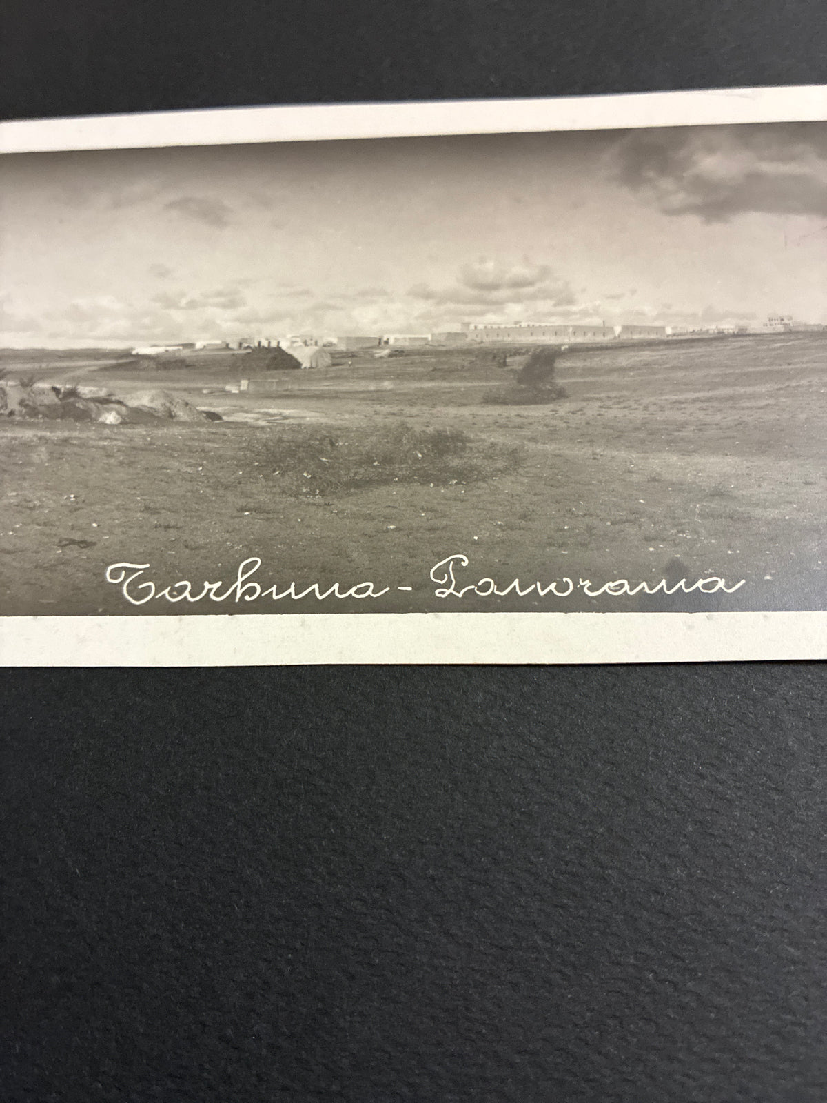 Foto Epoca Libia Tarhuna Panorama Del Territorio Studio Giorgini Timbro Fototeca Museo Africa Italiana