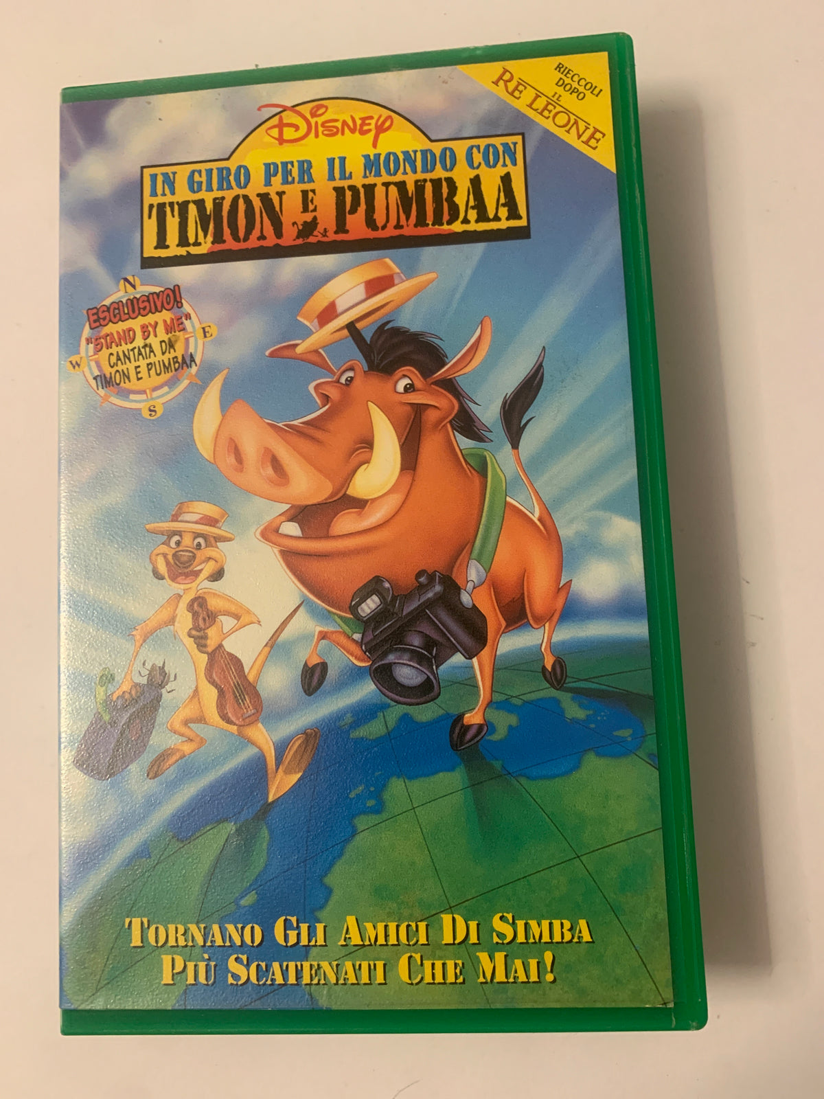 Lotto 2 VHS Disney - In giro per il mondo con Timon e Pumbaa + Cenerentola II