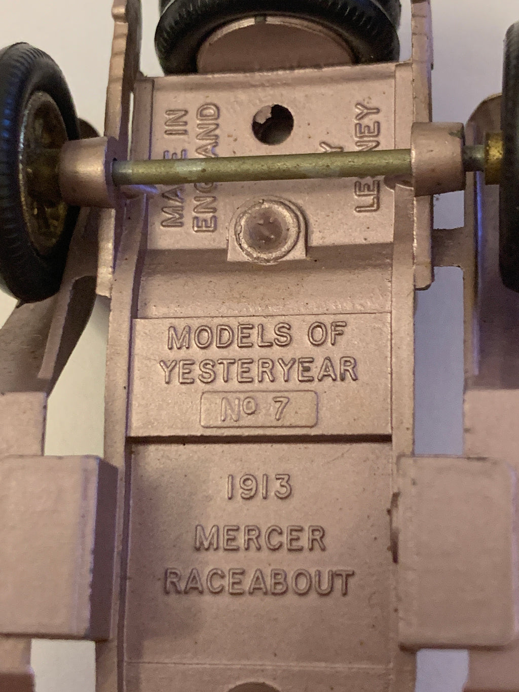Matchbox Models of Yesteryear No. Y-7 1913 Mercer Raceabout Made in England by Lesney