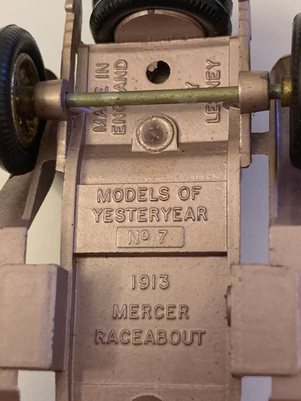 Matchbox Models of Yesteryear No. Y-7 1913 Mercer Raceabout Made in England by Lesney
