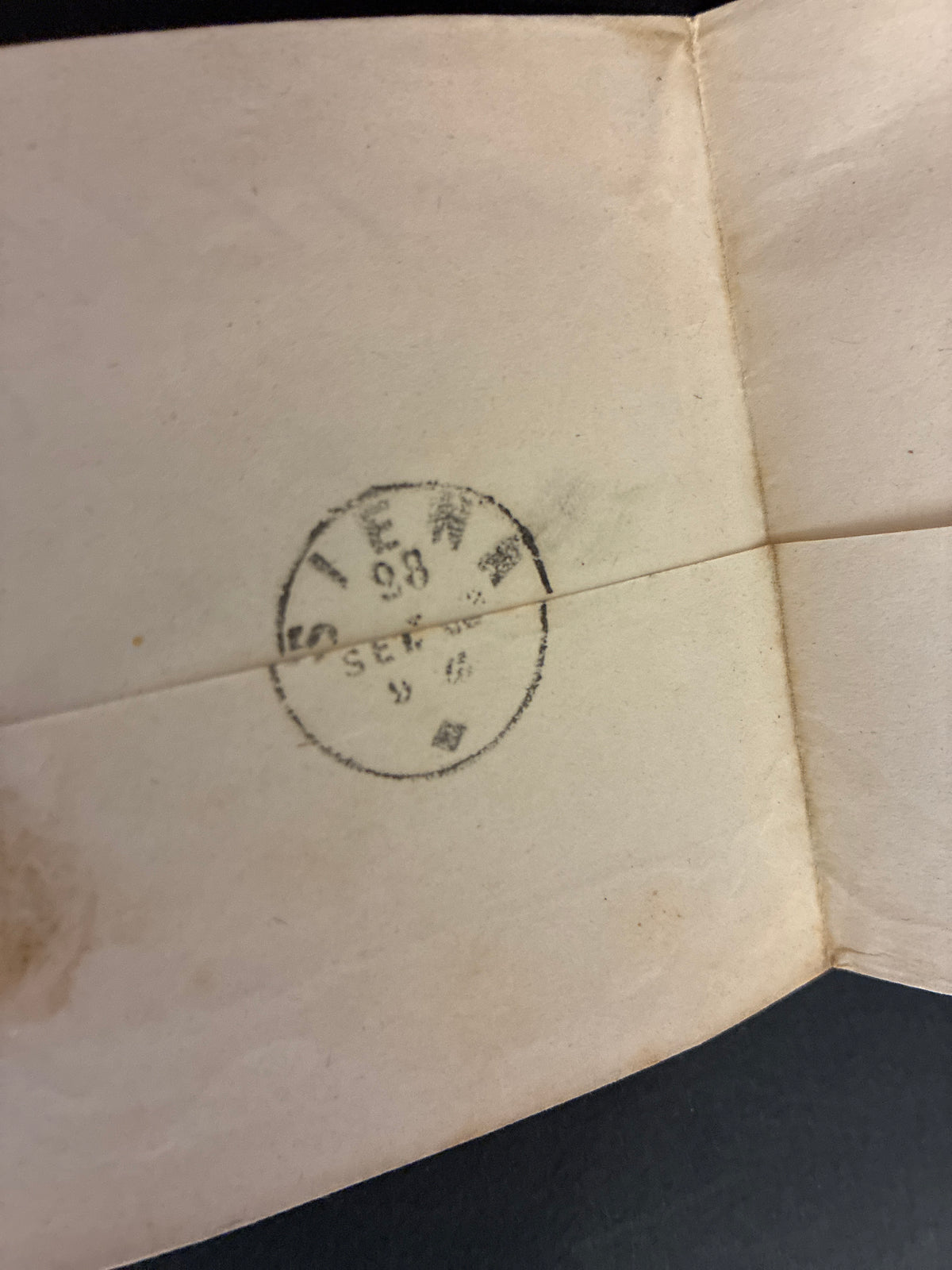 Regno d'Italia 1863 - Lettera da Massa Marittima a Firenze, Francobollo 15c Litografico II Tipo (Sassone 13), Ambulante Ferroviario, Sigla Batini