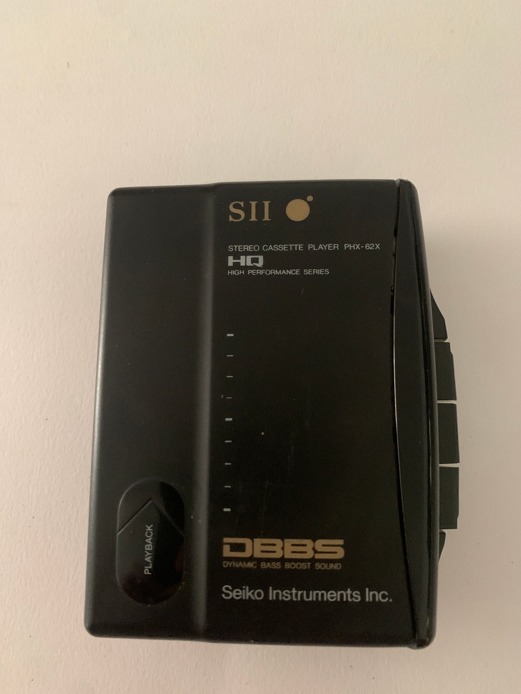 Lettore cassette portatile Seiko Instruments Inc. SII PHX-62X