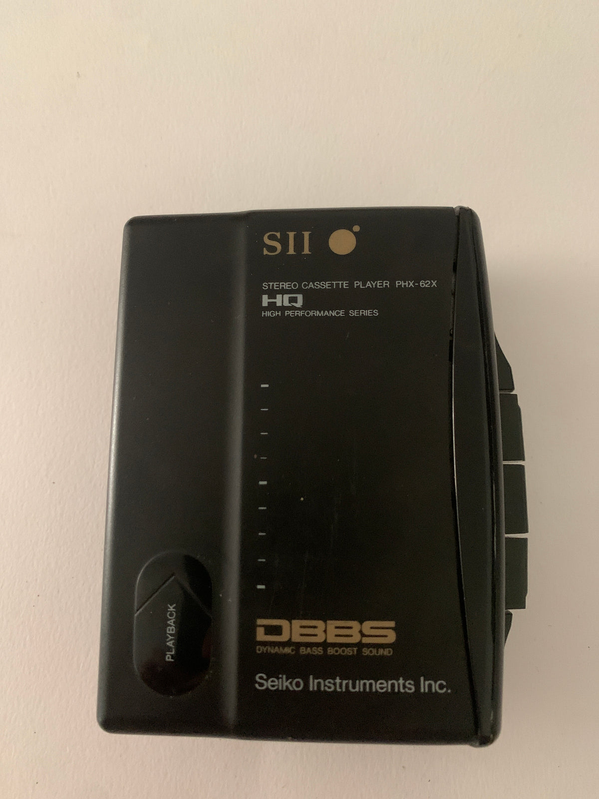 Lettore cassette portatile Seiko Instruments Inc. SII PHX-62X