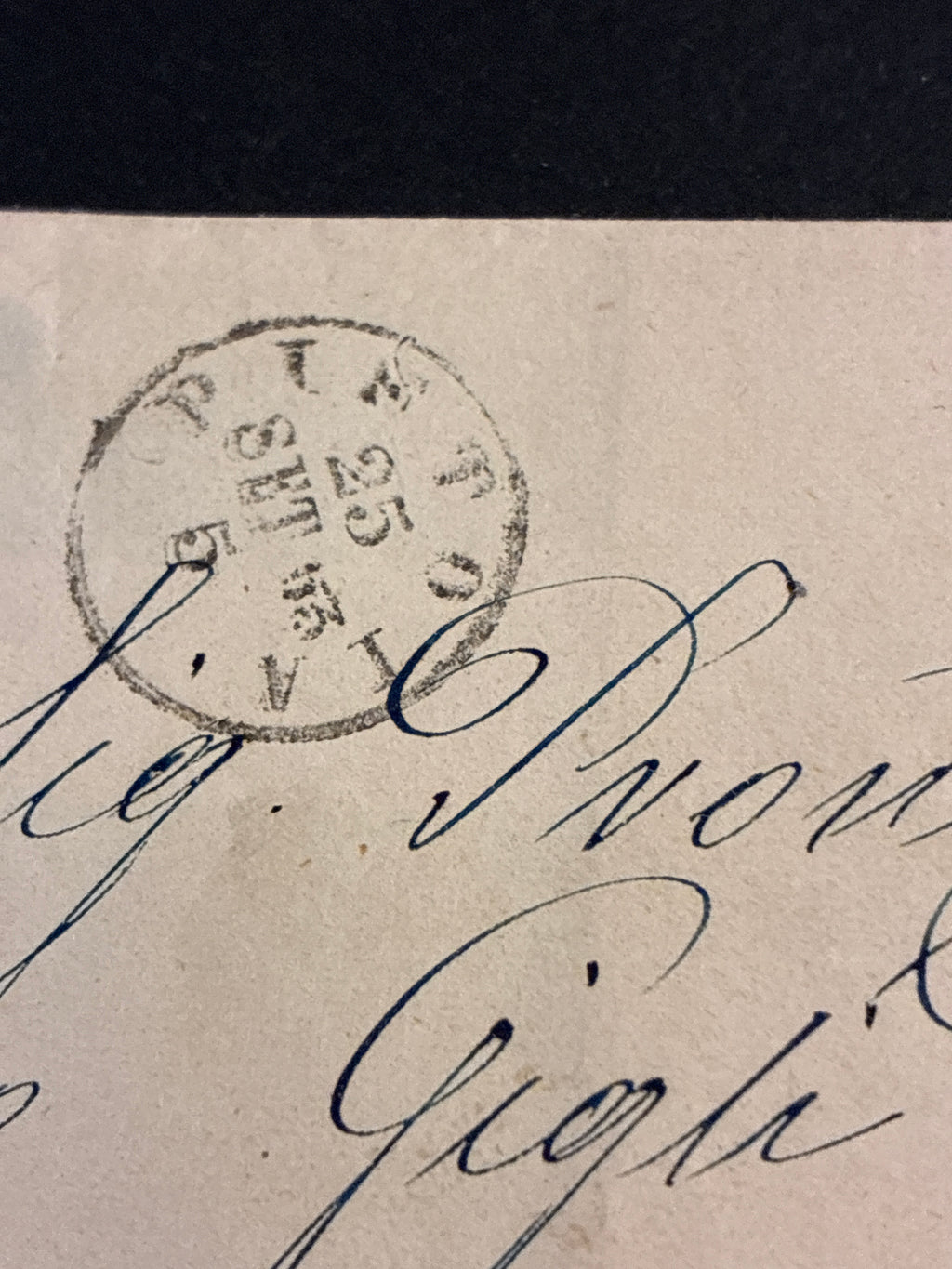 REGNO D'ITALIA 1863 - Lettera da Prato per Firenze con 15 Centesimi Litografico II Tipo+ Ambulante