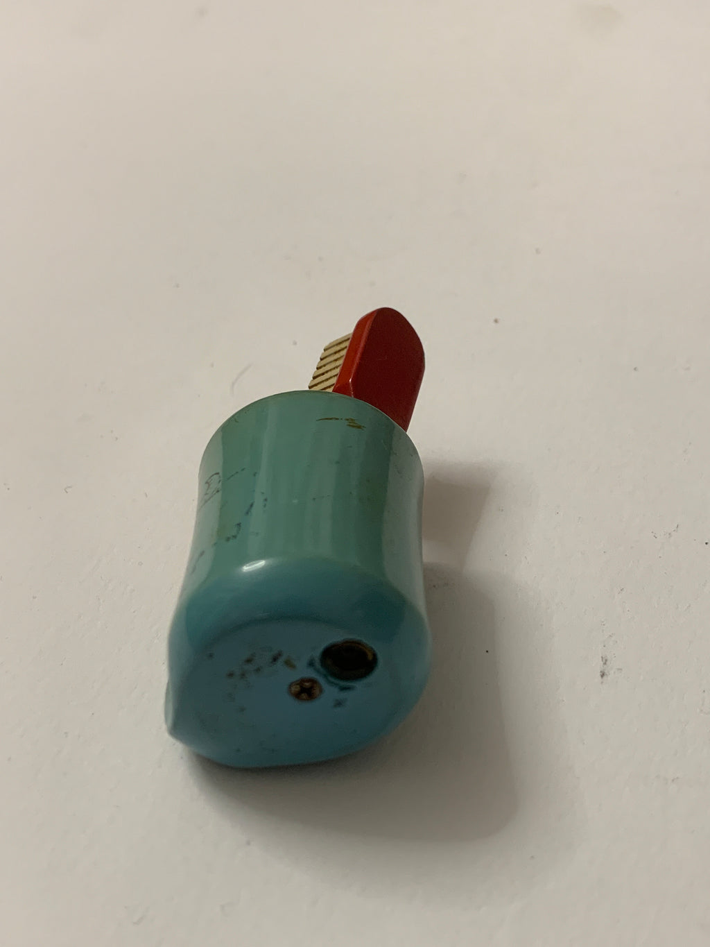Accendino da Tavolo Vintage "Tazza con Spazzolino e Dentifricio"