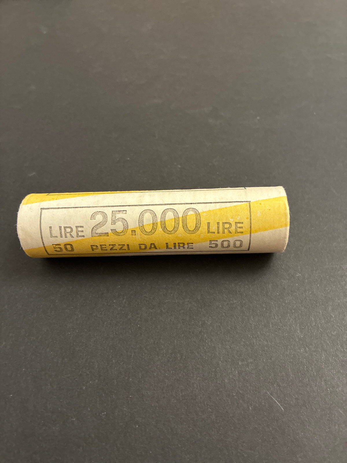 500 Lire Bimetalliche 1993 Centenario Banca d'Italia Rotolino Originale Zecca Sigillato Fior di Conio