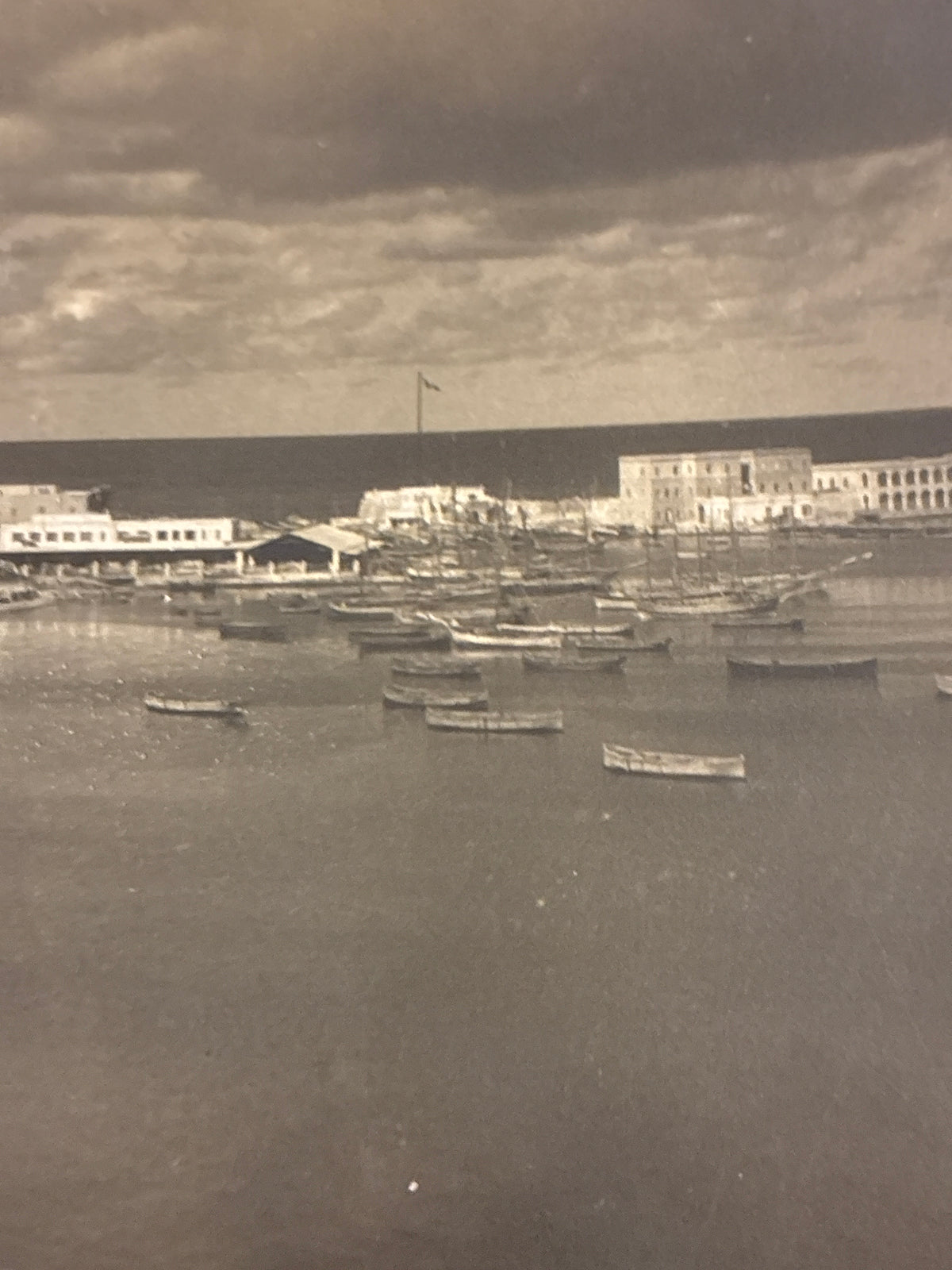 Cartolina Coloniale Libia Tripoli - La Via dei Bastioni Vista Panoramica - Foto G. Pucci Ed. A. Traldi Milano Non Viaggiata