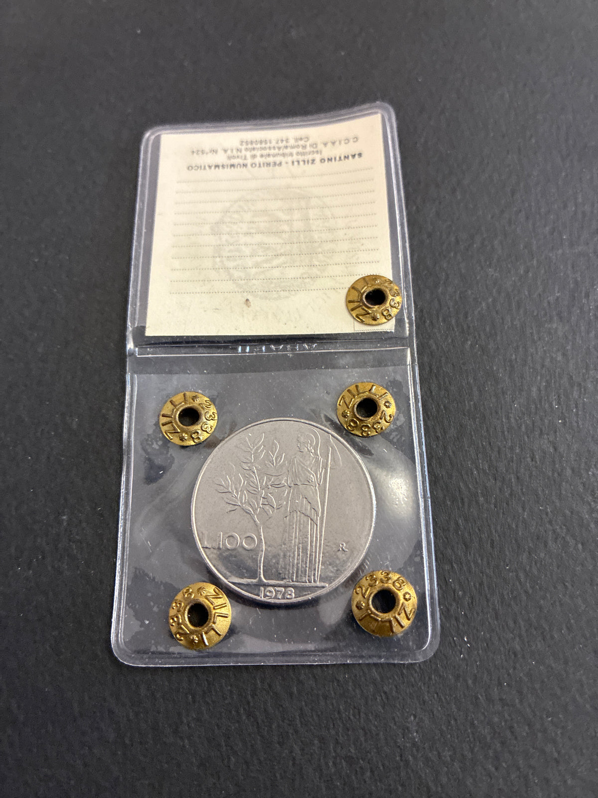 100 Lire 1978 "Minerva" Errore Asse Ruotato 30° in Perizia SPL