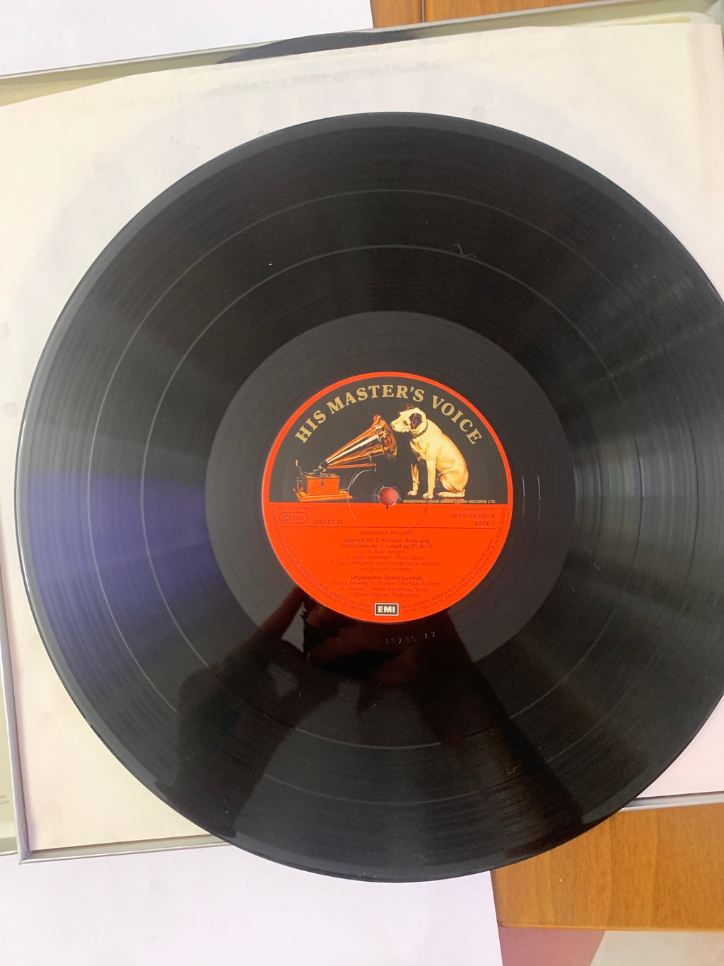 Brahms: Sämtliche Streichquartette & Klarinettenquintett - Ungarisches Streichquartett (Cofanetto 3 LP EMI)