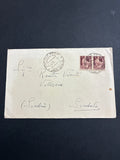 Lettera storica del 5 giugno 1946 (Periodo del "Re di Maggio") da Ancona Ferrovia a Sondalo
