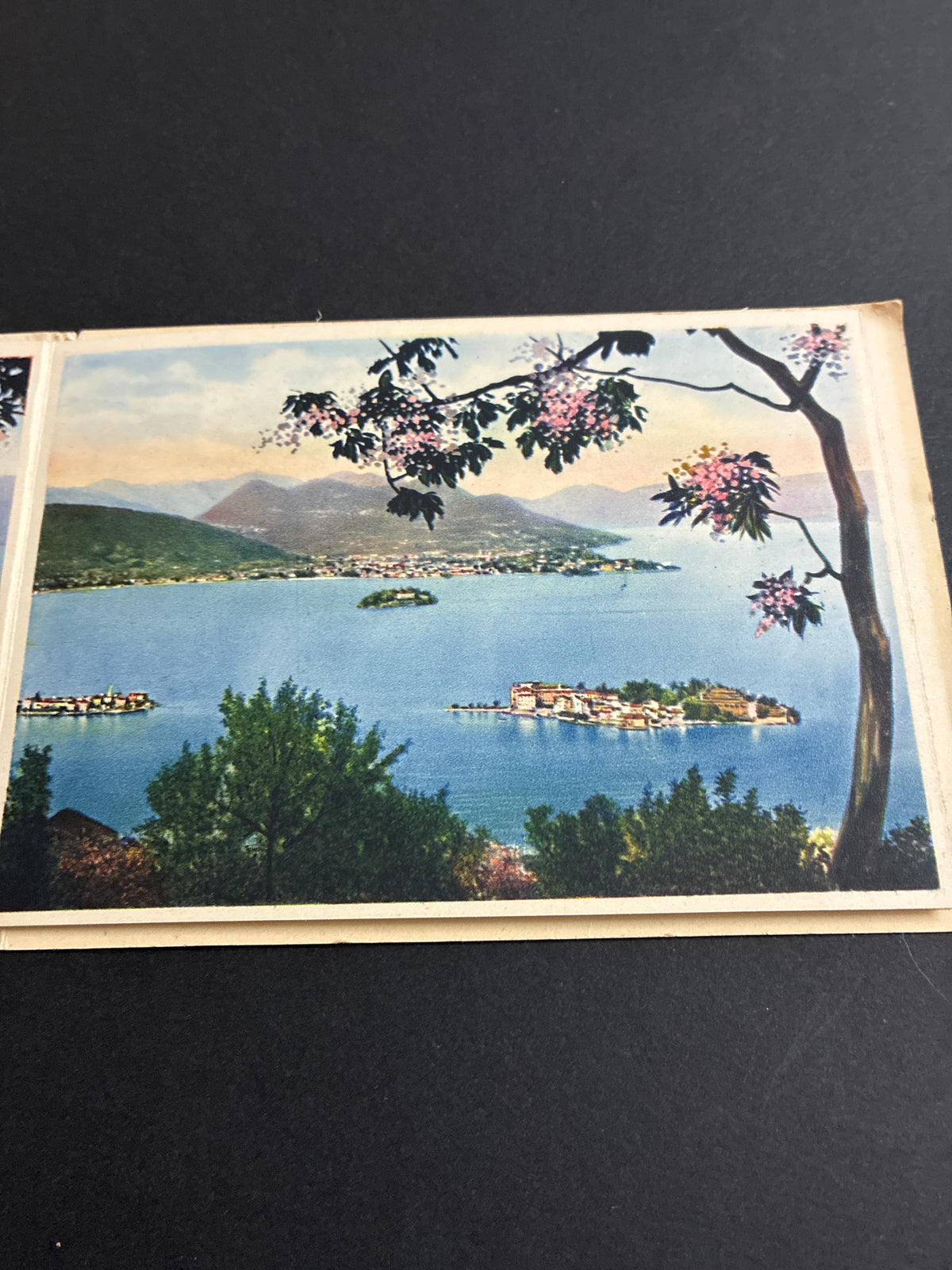Libretto a fisarmonica "Ricordo dell'Isola Bella" - Edizioni A. Preda Milano