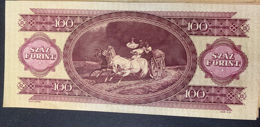 Lotto 3 Banconote Ungheria Vintage - 100 Forint (1984 e 1992) e 50 Forint (1983)
