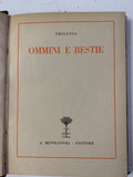 Trilussa – Ommini e Bestie (Mondadori 1930) – Poesie in Dialetto Romanesco