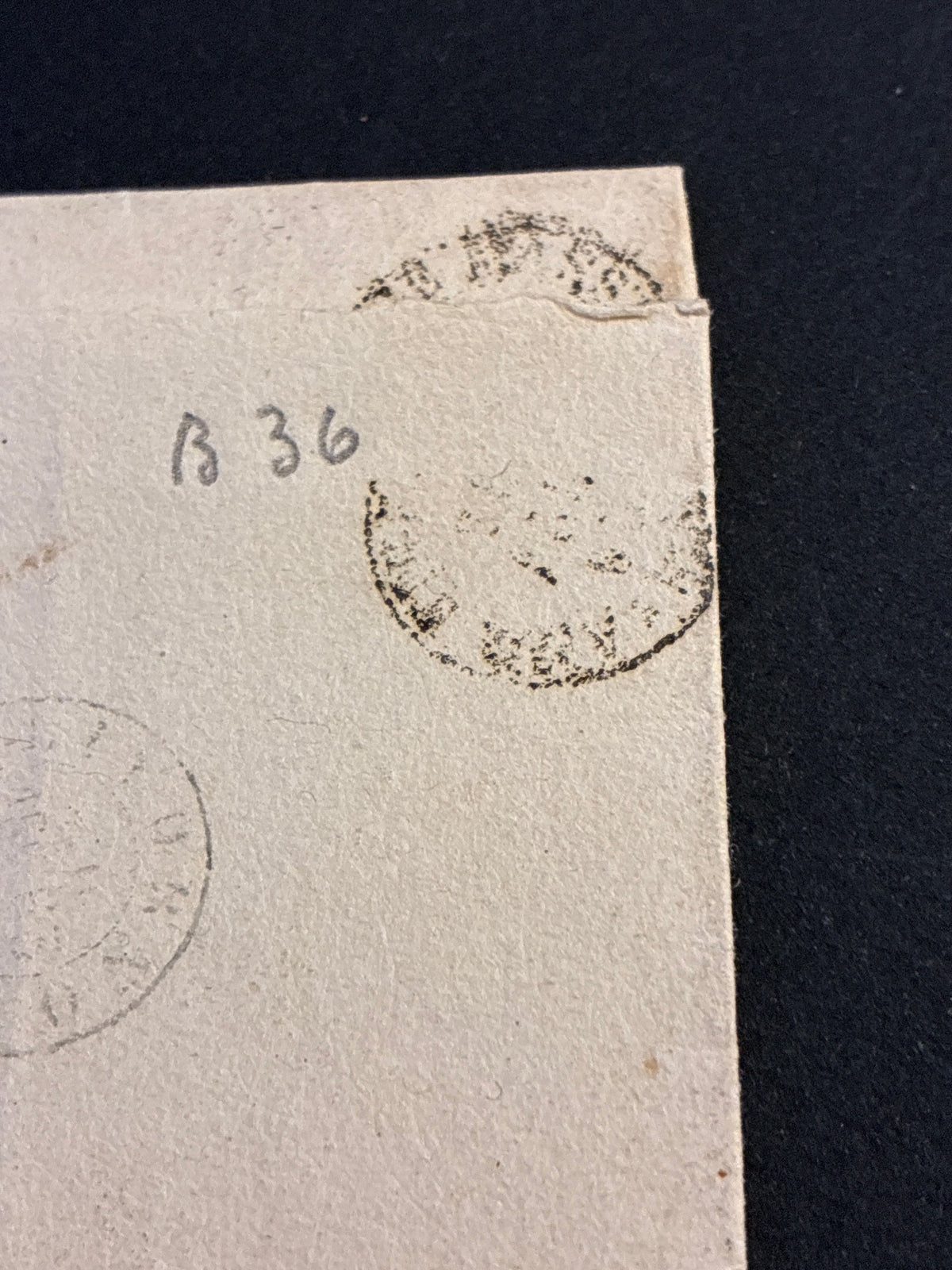 Busta 1863 Regno d'Italia 15 C. Azzurro Litografico Matraire per Massa Marittima con Timbro Ambulante e Lineare Batini