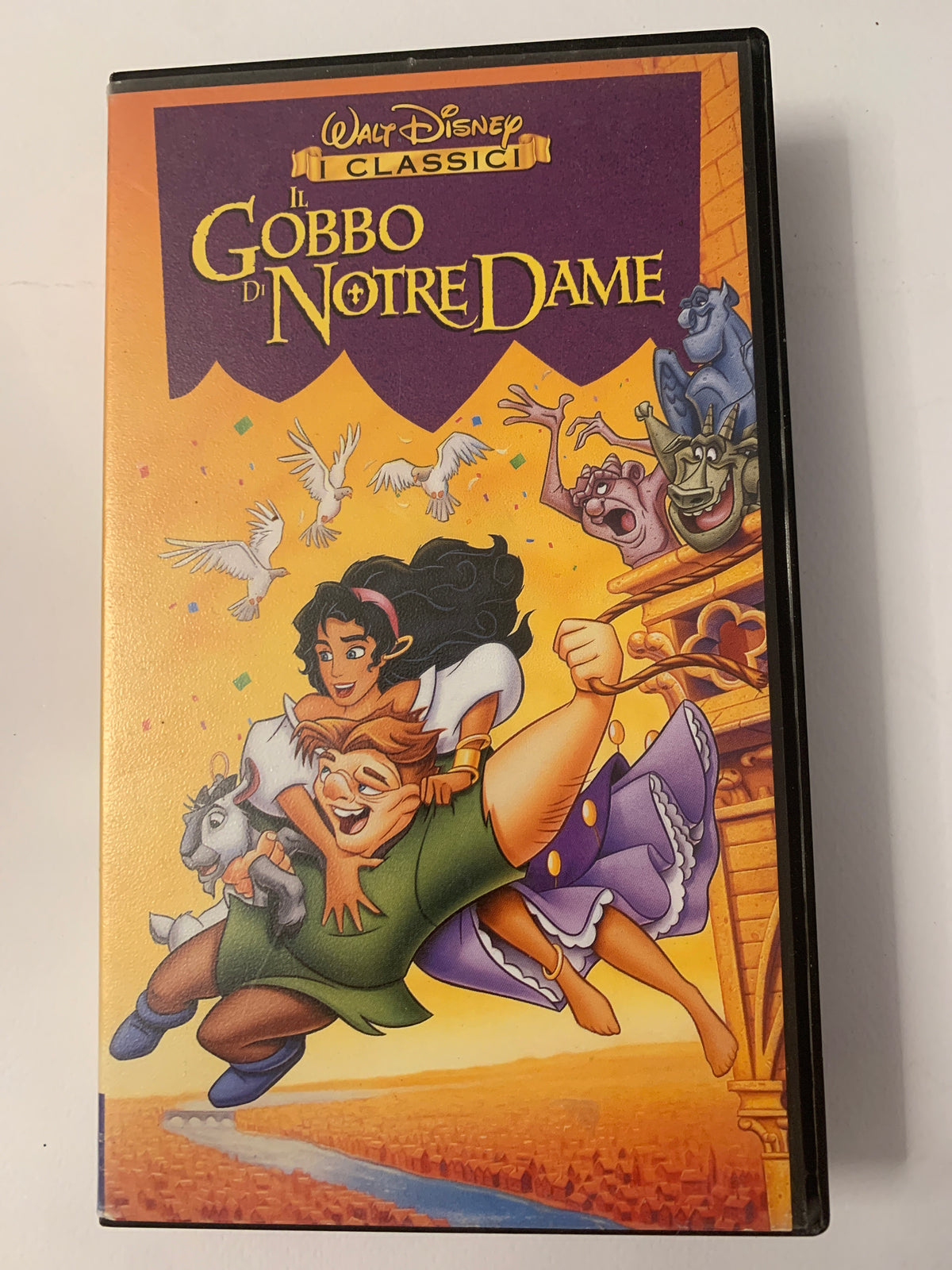Lotto 2 VHS Walt Disney I Classici - Il Gobbo di Notre Dame e La Bella e la Bestia
