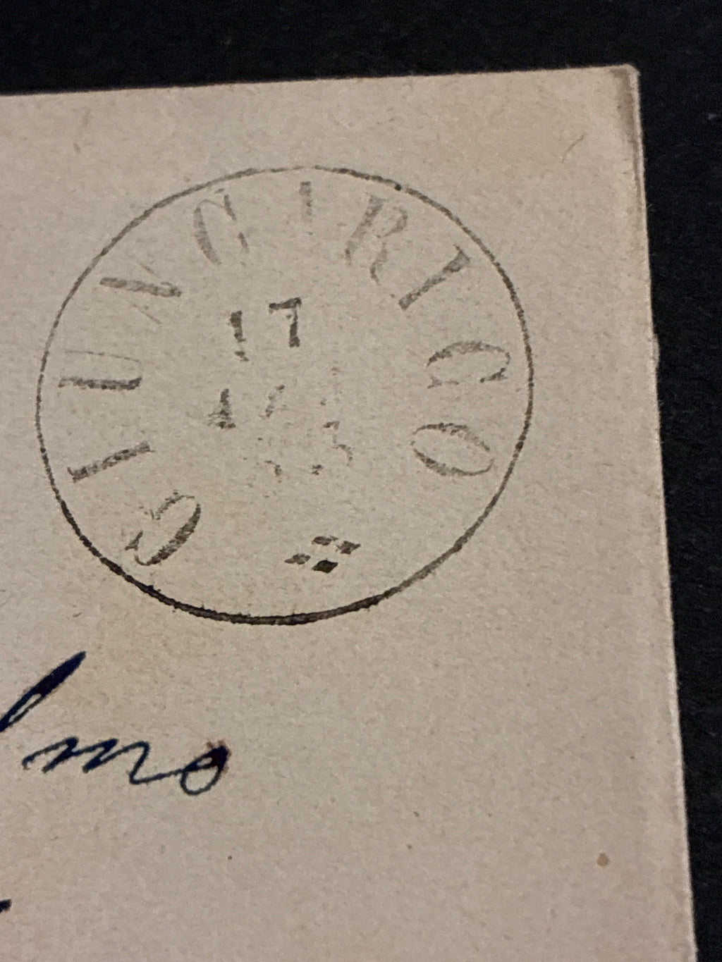 Lettera Istituzionale 1863 per il Sig. Ministro Forestale dello Stato in Follonica con 15 Centesimi "Matraire" Primo Tipo dall'Archivio dell'Ing. Curzio Batini