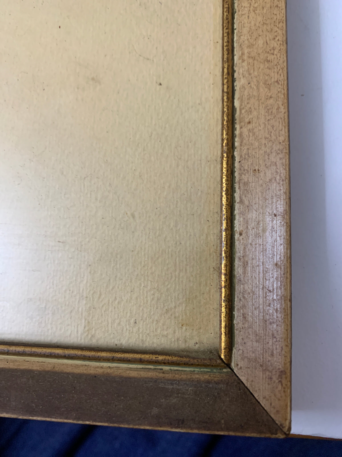 Quadro vintage con stampa botanica "Mazzo di Anemoni" - Con cornice in legno dorato e vetro