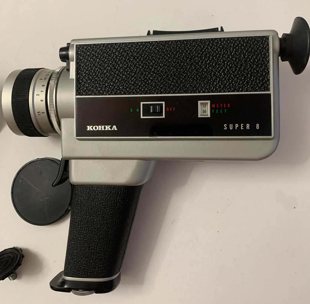 Videocamera Kohka Super 8 con Custodia e Documenti